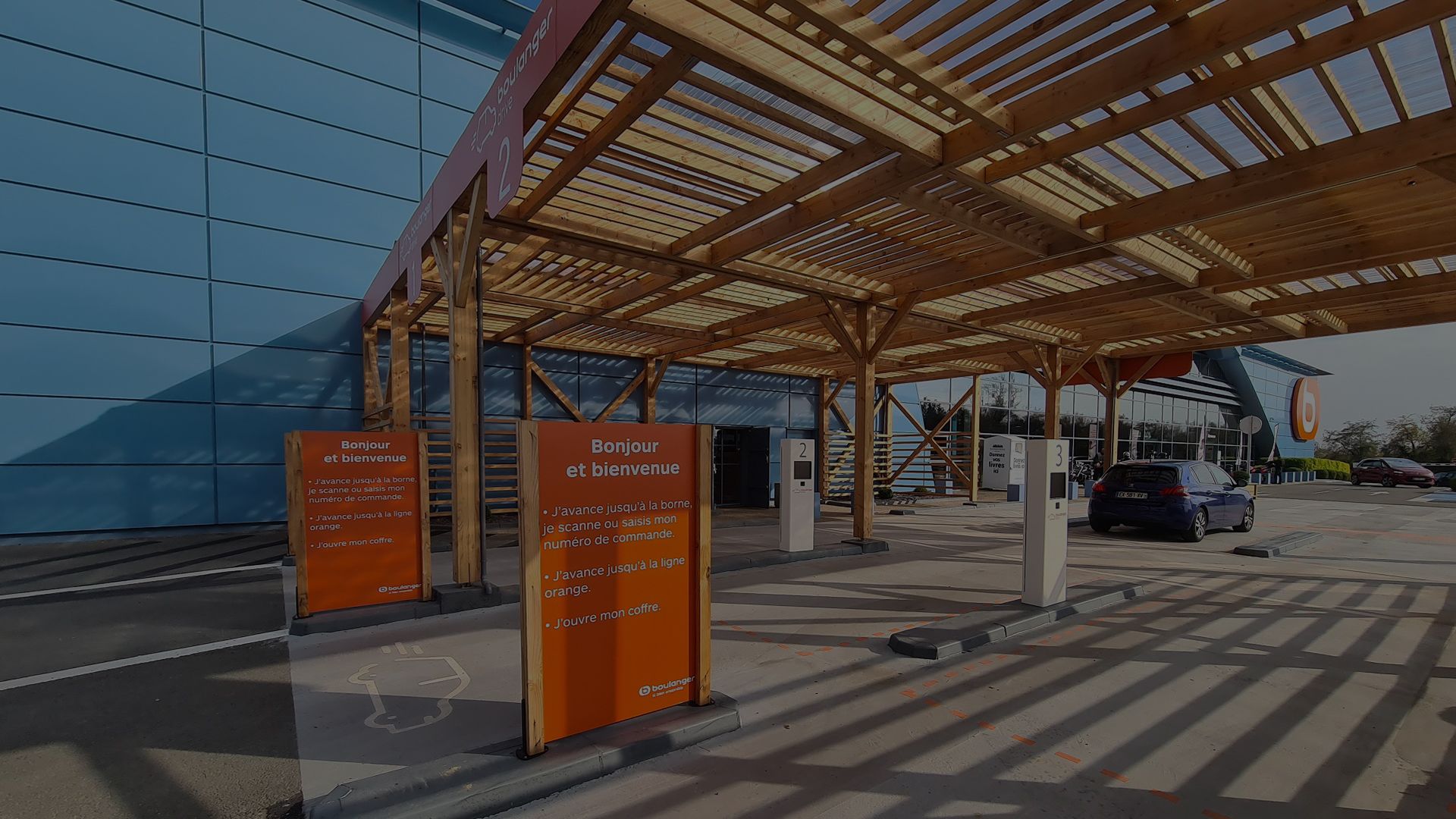 InStore Solution - Slideshow Boulanger - Home page